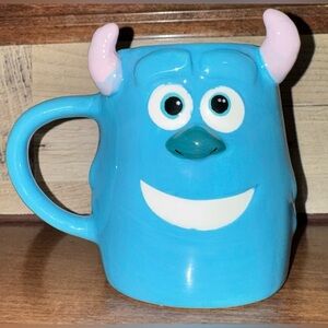 Super Cute 🥰 Disney Pixar Monsters Inc Sully  face with horns 😈 3D design Mug